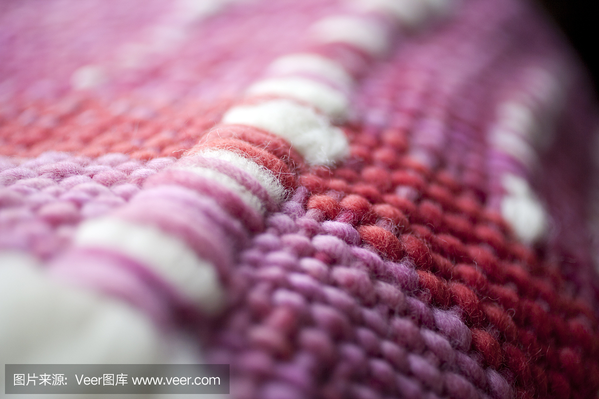 粉色羊毛手网